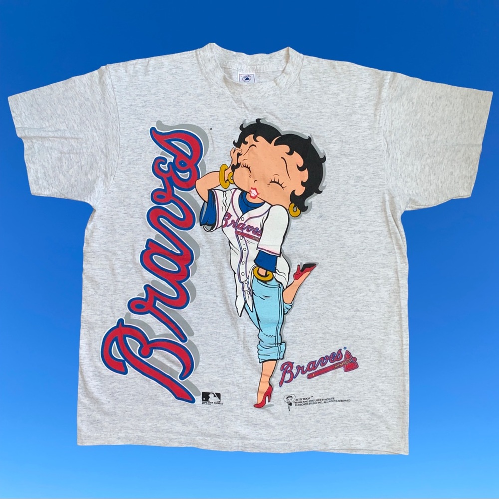 Vintage 1994 Atlanta Braves Betty Boop T-shirt